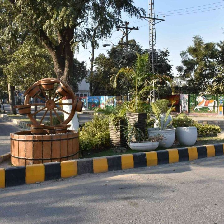 Beautification of Lahore Design and executed by egarden